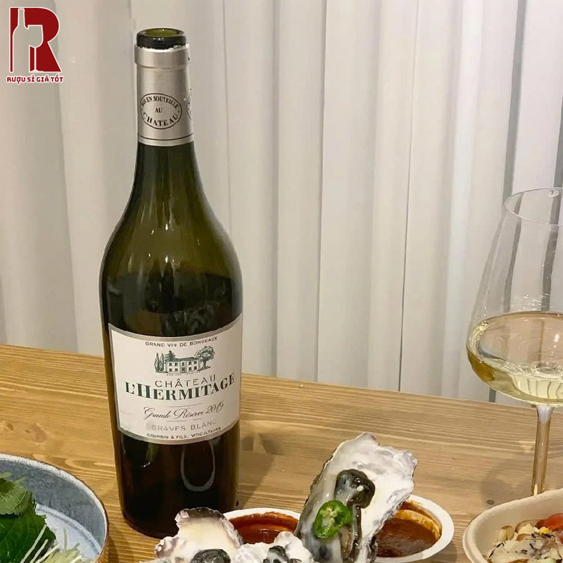 Hương Vị Rượu Vang Pháp Trắng Château L'Hermitage