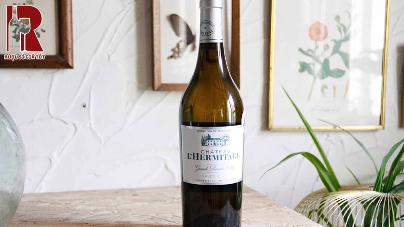 Rượu Vang Pháp Trắng Château L'Hermitage Giá Tham Khảo