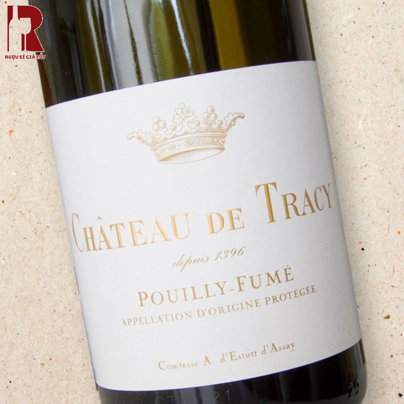 Thưởng Thức Rượu Vang Pháp Trắng Chateau de Tracy Sauvignon Blanc Pouilly Fumé