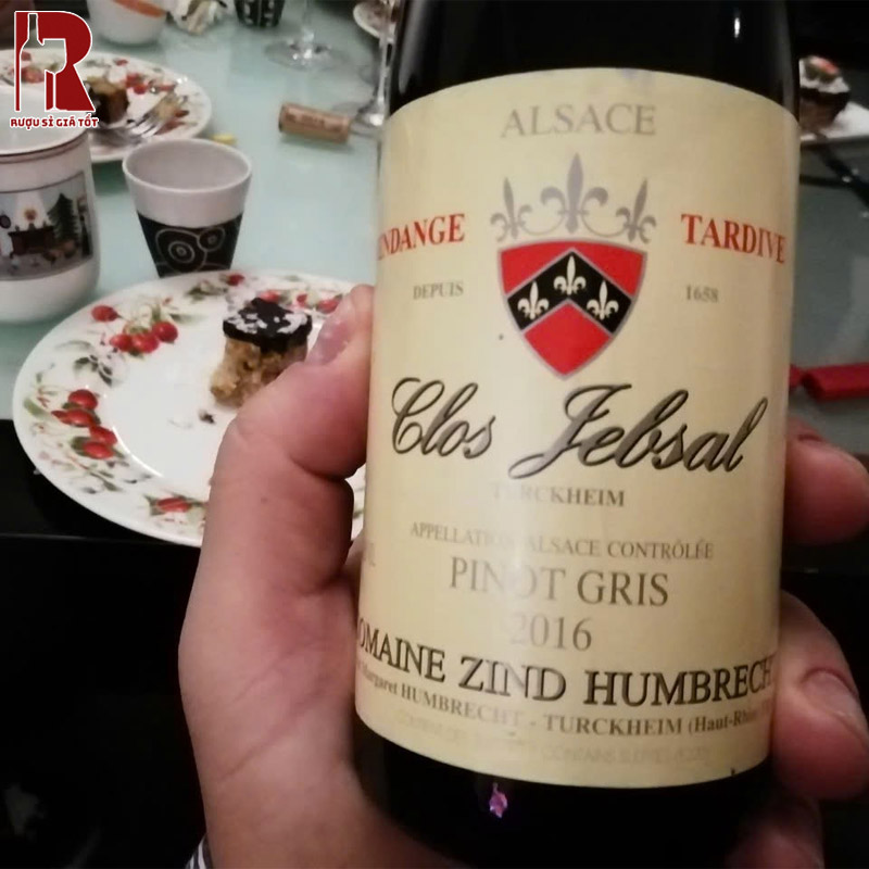 Rượu Vang Pháp Trắng Domaine Zind Humbrecht Clos Jebsal Pinot Gris Thơm Ngon