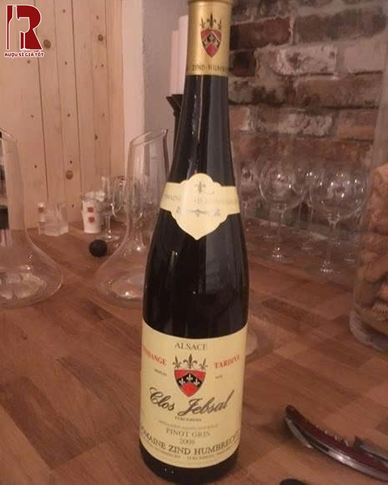 Mua Rượu Vang Pháp Trắng Domaine Zind Humbrecht Clos Jebsal Pinot Gris Chính Hãng