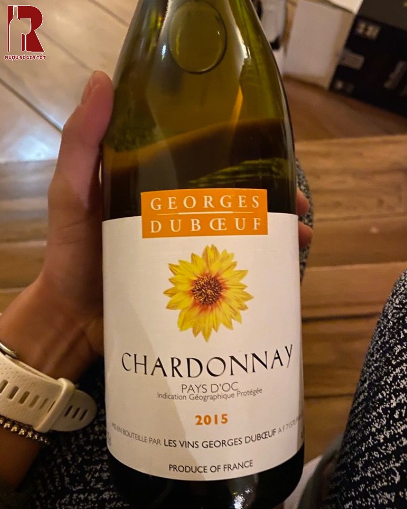 Giá Rượu Vang Pháp Trắng Georges Duboeuf Flower Collection Chardonnay