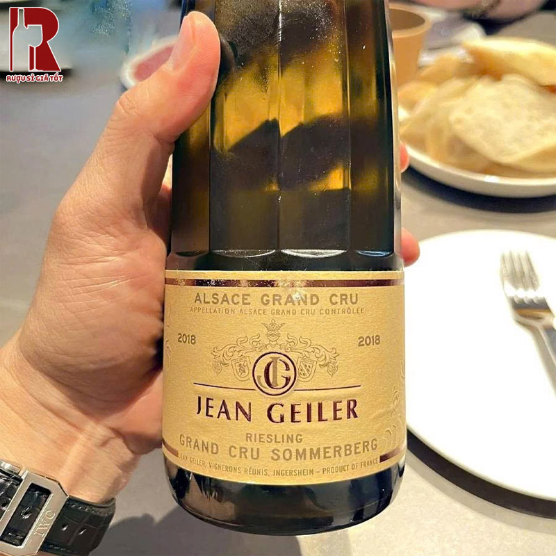 Rượu Vang Pháp Trắng Jean Geiller Sommerberg Grand Cru Riesling Alsace Chất Lượng