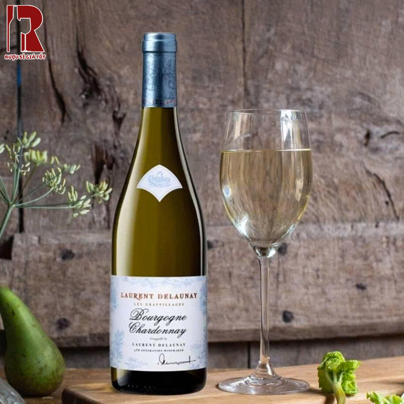 Mua Rượu Vang Pháp Trắng Laurent Delaunay Bourgogne Chardonnay AOP Chất Lượng Cao