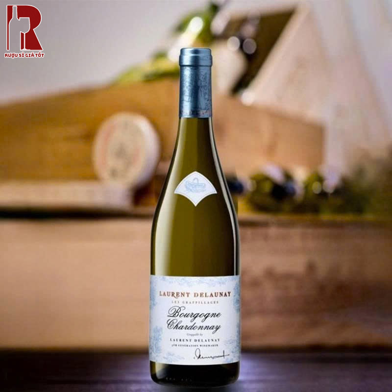 Hương Vị Rượu Vang Pháp Trắng Laurent Delaunay Bourgogne Chardonnay AOP