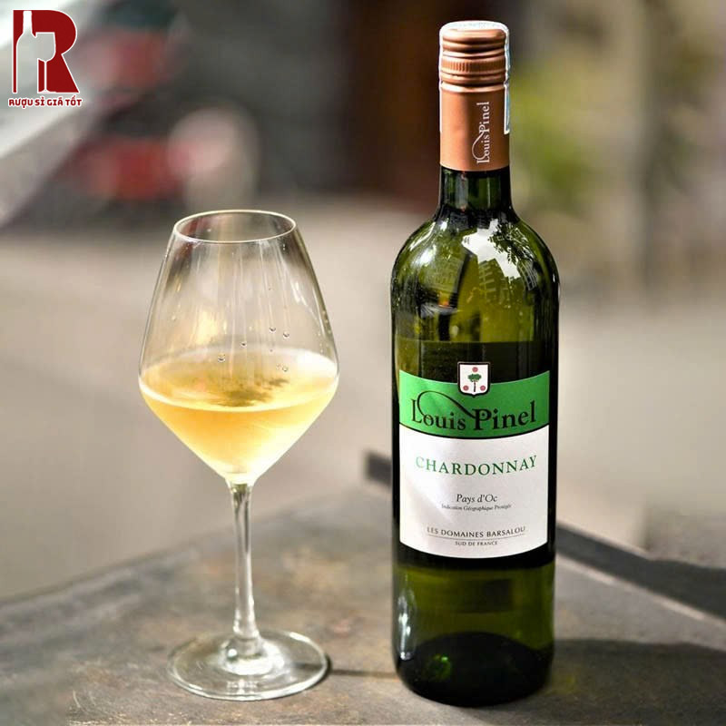 Mua Rượu Vang Pháp Trắng Louis Pinel IGP d'Oc Chất Lượng Cao