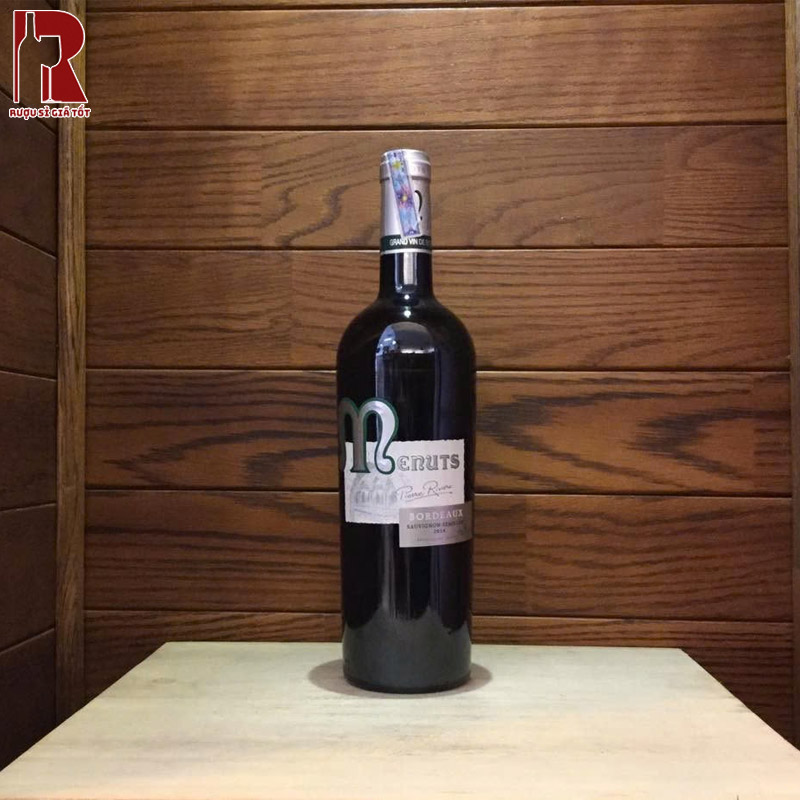 Rượu Vang Pháp Trắng Menuts Bordeaux AOC Blanc Chính Hãng