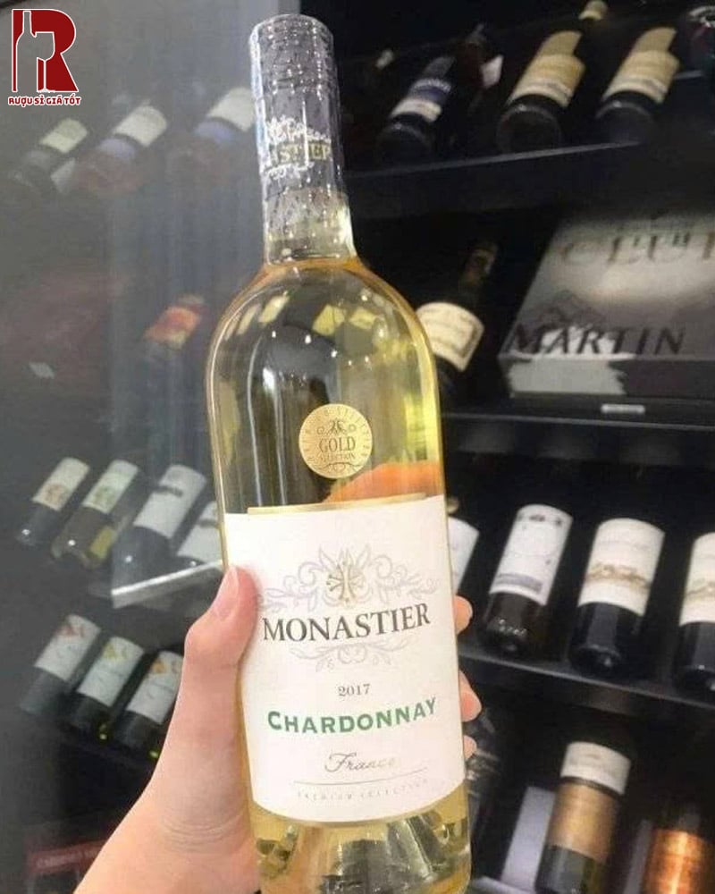 Rượu Vang Pháp Trắng Monastier Chardonnay Cao Cấp