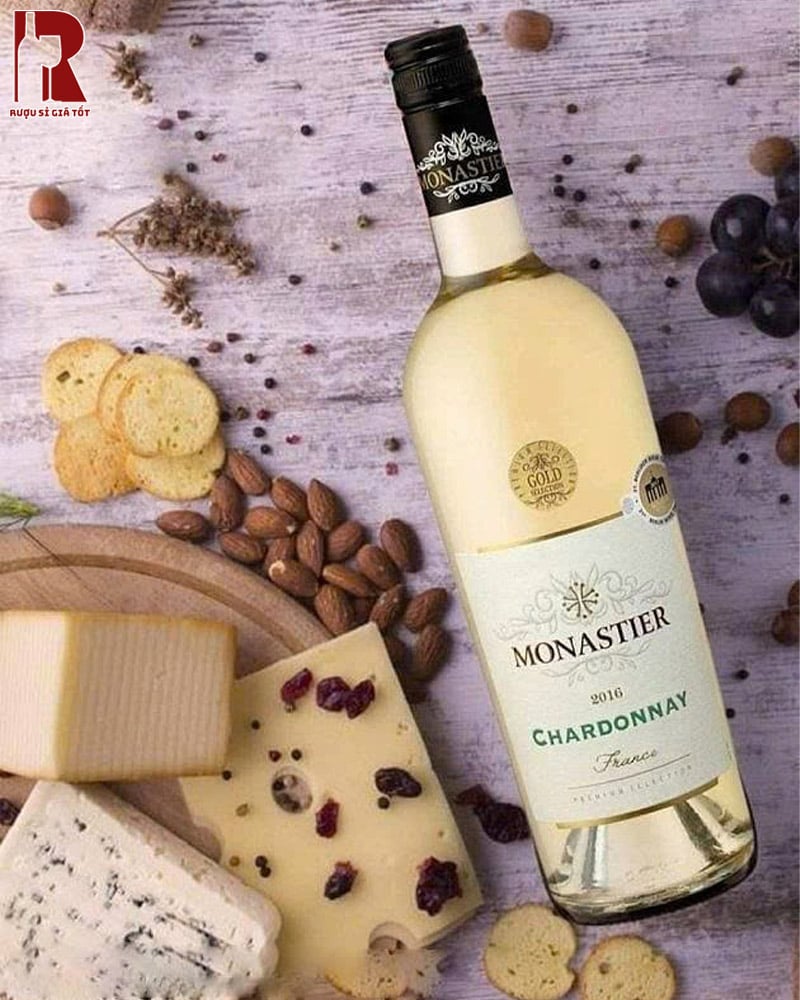 Giá Rượu Vang Pháp Trắng Monastier Chardonnay