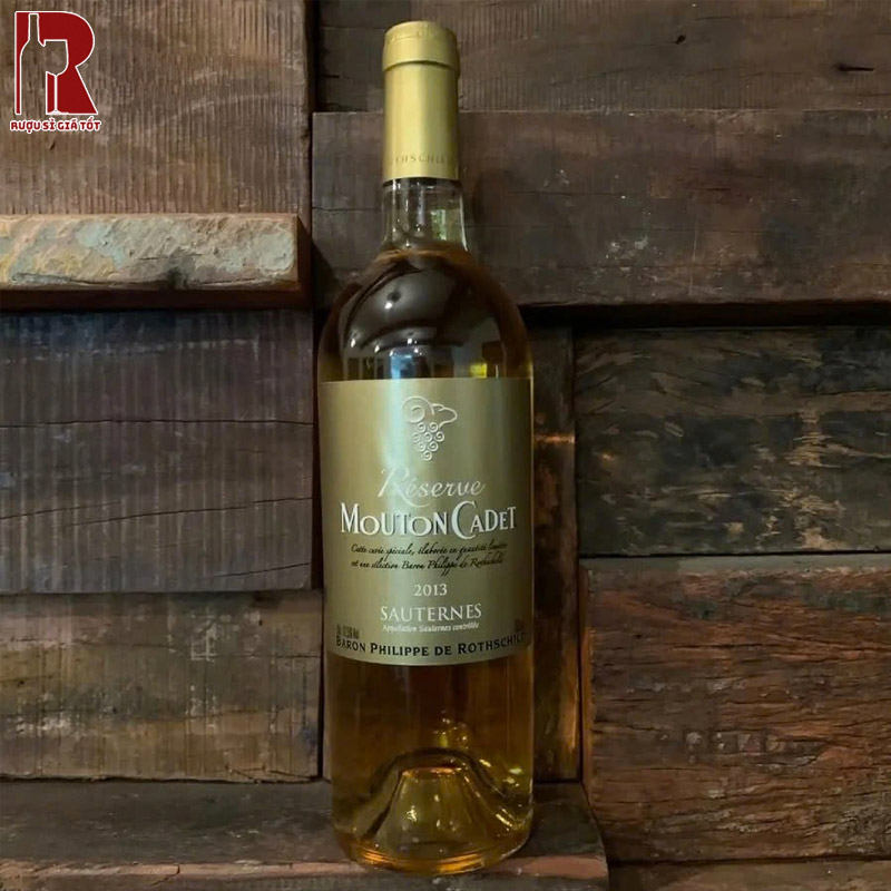 Rượu Vang Pháp Ngọt Mouton Cadet Reserve Sauternes AOP Giá Rẻ
