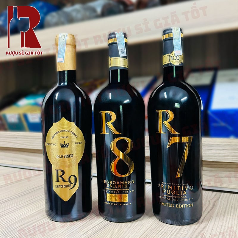 Mua rượu vang r7, r8, r9 giá rẻ