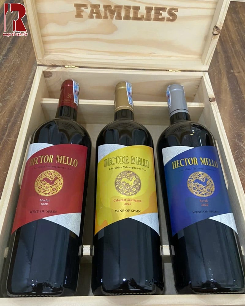 Rượu Vang Tây Ban Nha Đỏ Hector Mello Giá Mới Nhất