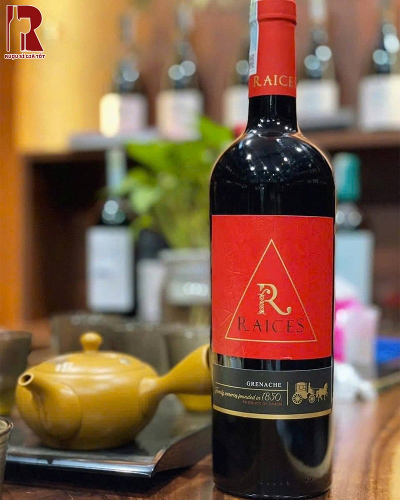 Giá Rượu Vang Tây Ban Nha Đỏ Raices Garnacha