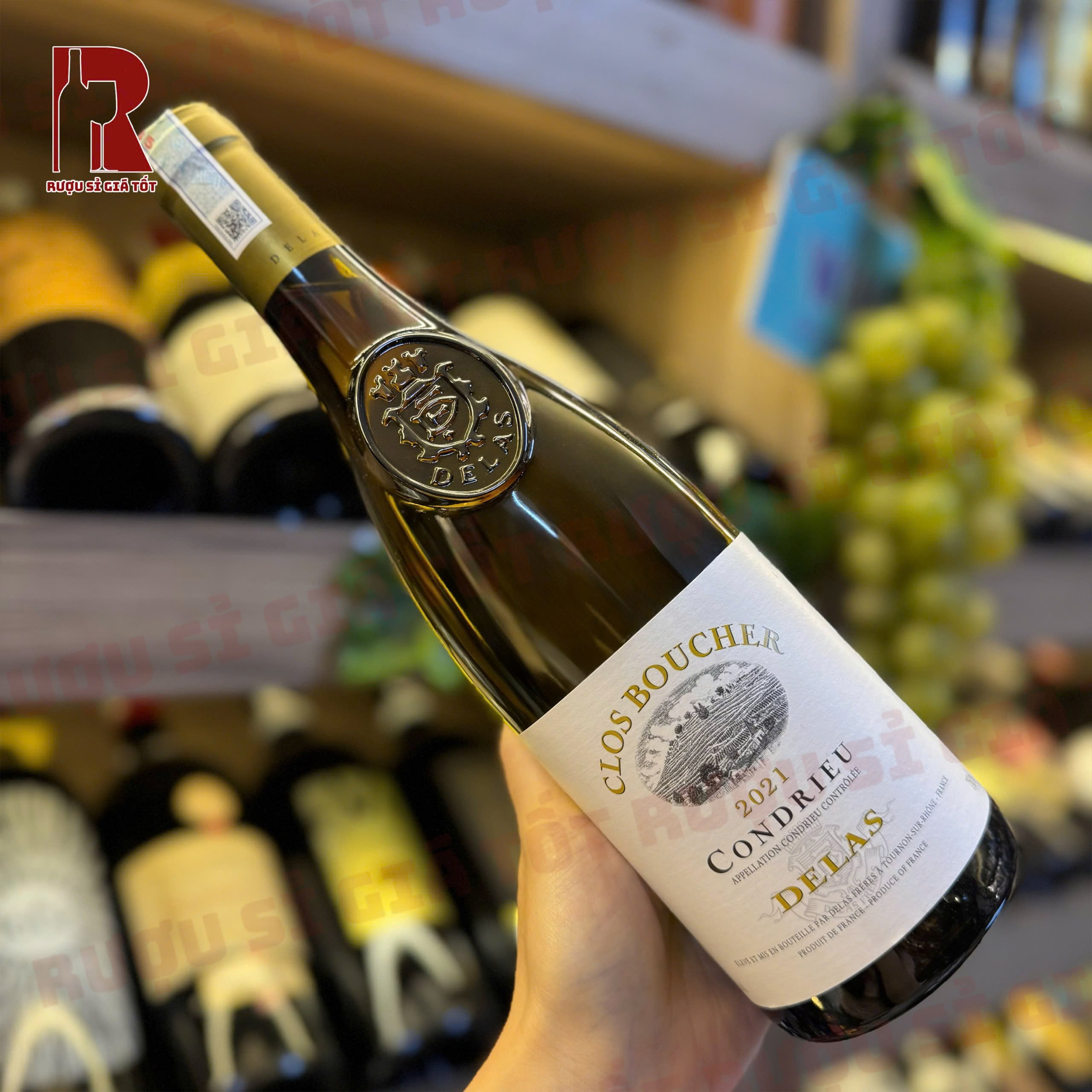 Hương Vị Rượu Vang Pháp Trắng Delas Clos Boucher