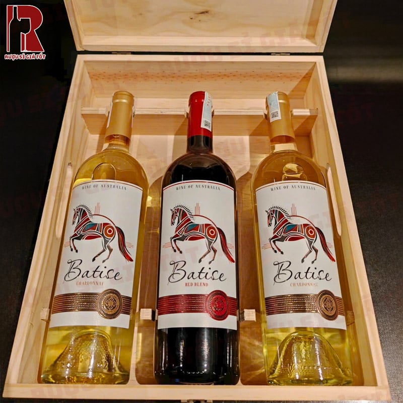 Rượu Vang Úc Đỏ Batise Red Blend trẻ trung và tràn đầy năng lượng