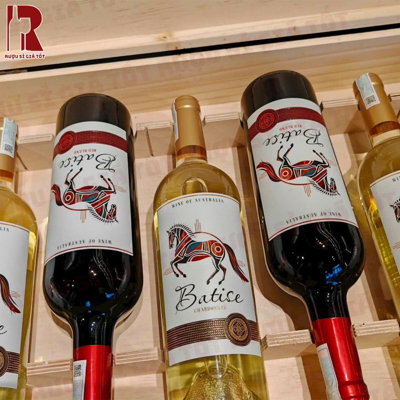 Rượu Vang Úc Đỏ Batise Red Blend đậm đà nhưng tinh tế, gần gũi