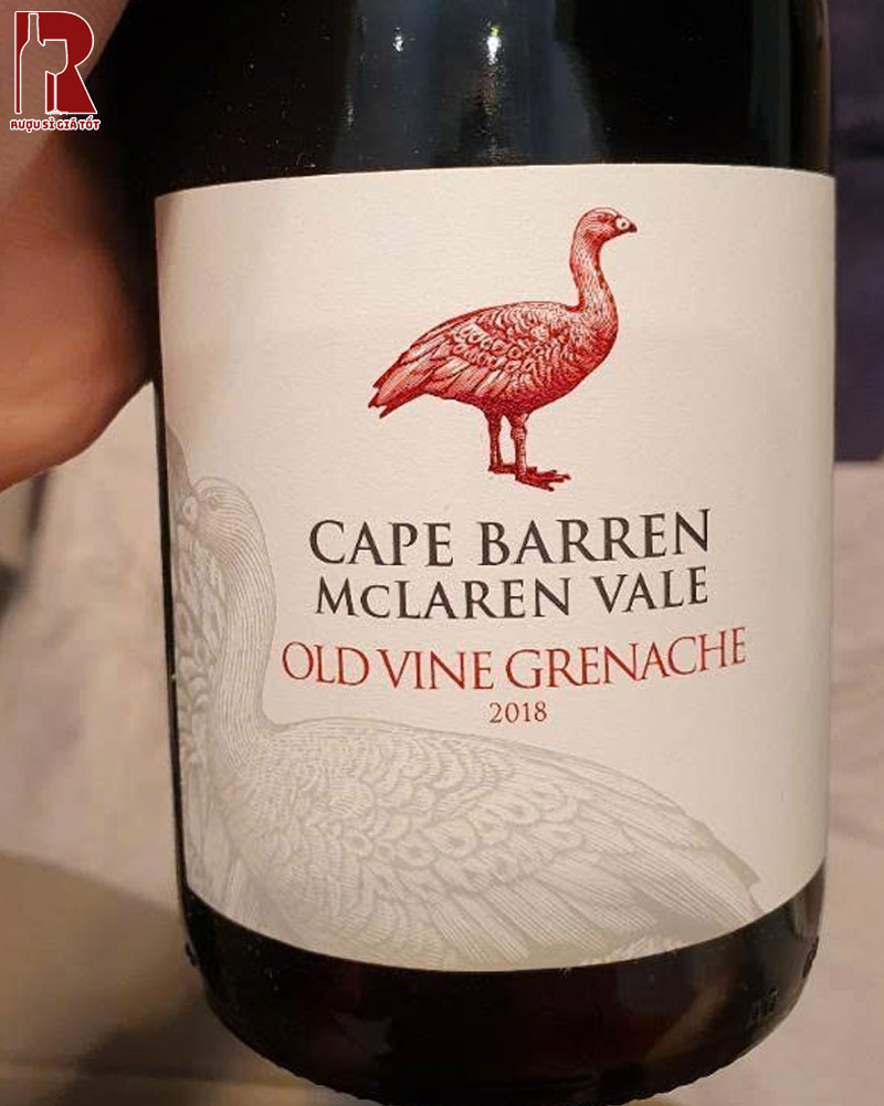 Hương Vị Rượu Vang Úc Đỏ Cape Barren Old Vine Grenache McLaren Vale