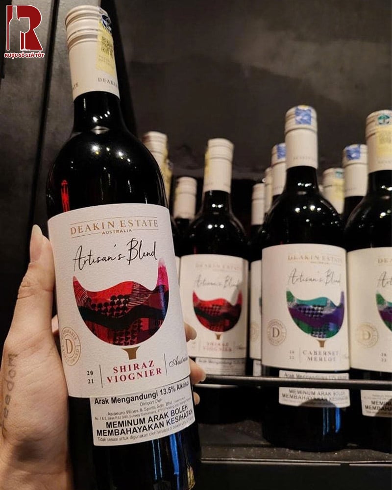 Giá Rượu Vang Úc Đỏ Deakin Estate Artisan’s Blend Tốt Nhất