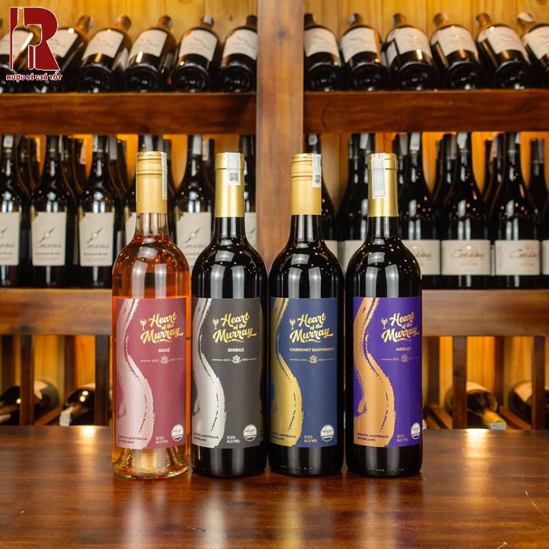 Mua Rượu Vang Úc Đỏ Heart Of The Murray Cabernet Sauvignon Chính Hãng
