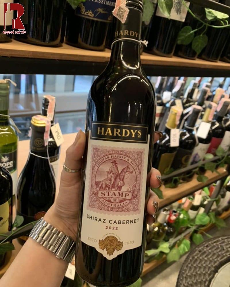 Giá Rượu Vang Úc Đỏ Stamp By Hardys Bao Nhiêu?