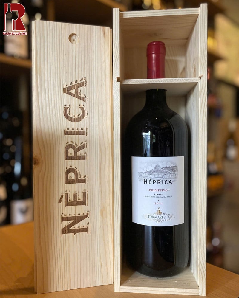 Rượu Vang Ý Đỏ Tormaresca Neprica Nhập Khẩu