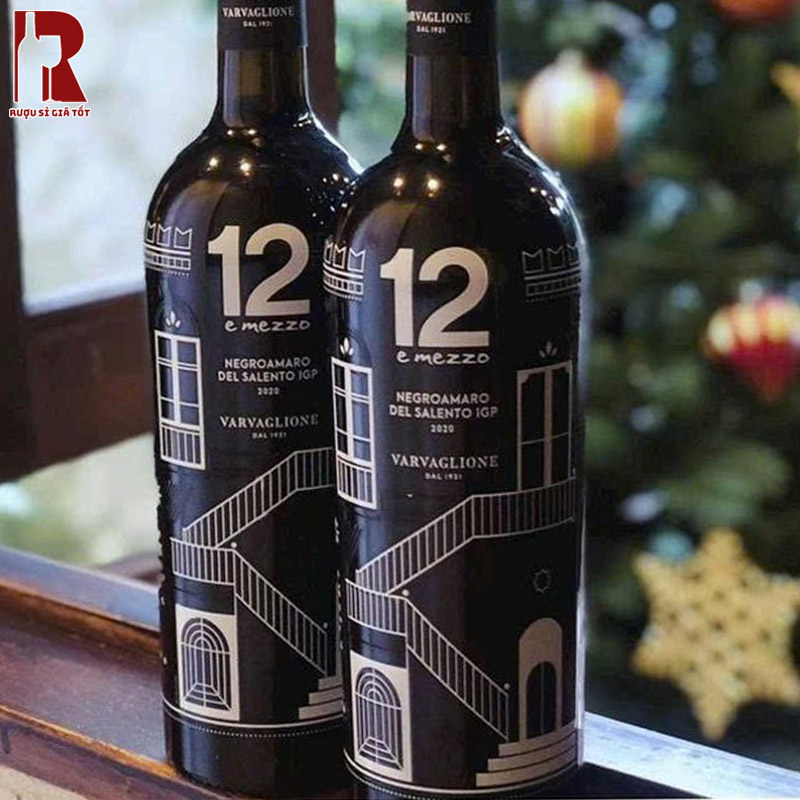 Mua Rượu Vang Ý Đỏ 12 E Mezzo Masseria