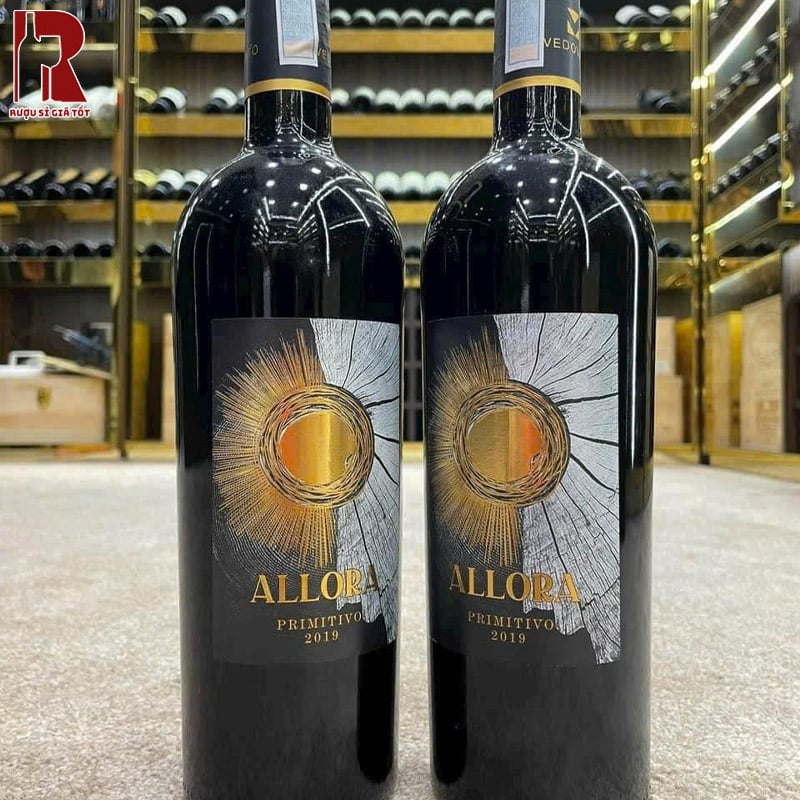 Rượu Vang Ý Đỏ Allora Giá Rẻ