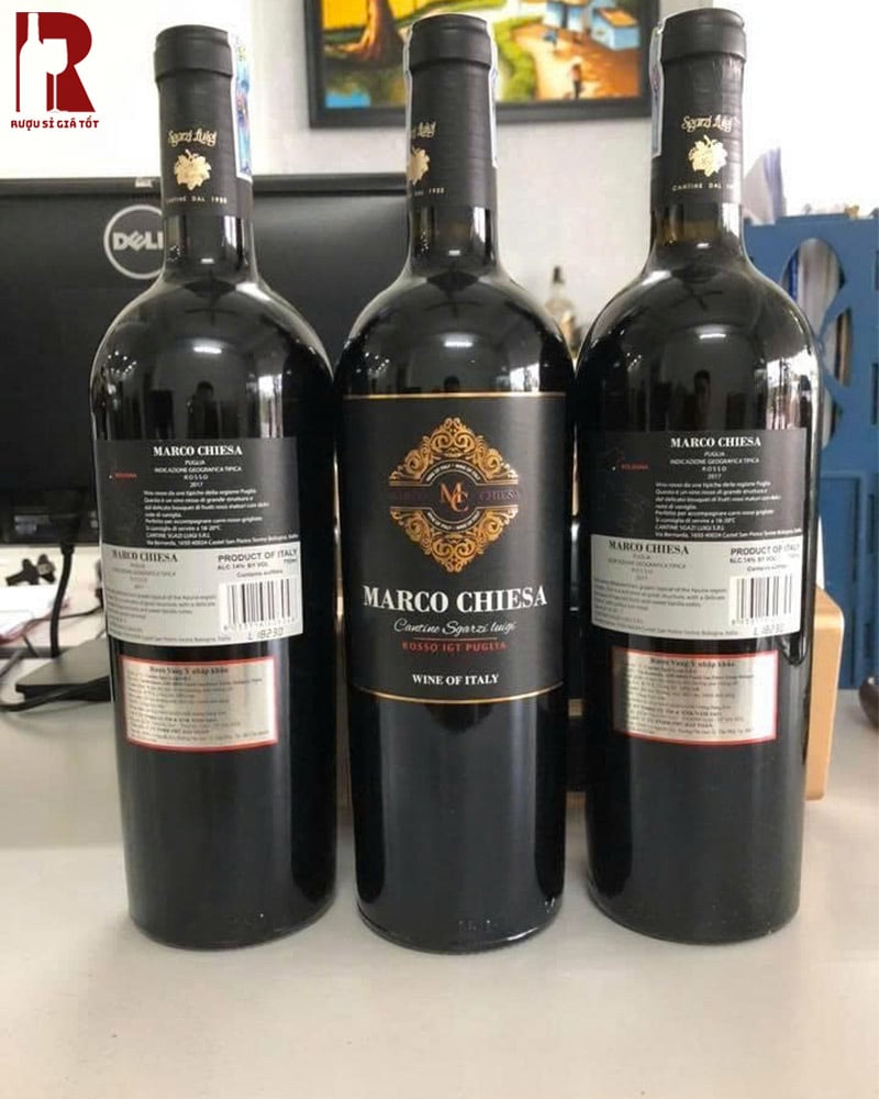 Rượu Vang Ý Đỏ Chát Marco Chiesa Rosso Ngon Nhất