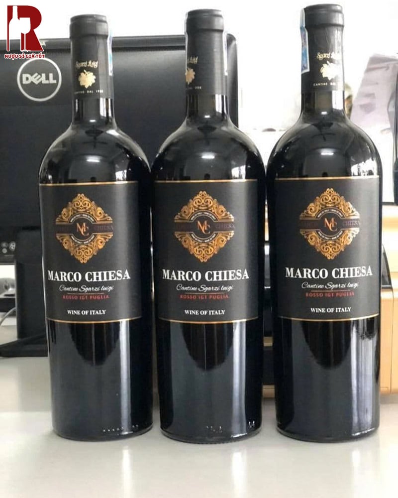 Mua Rượu Vang Ý Đỏ Chát Marco Chiesa Rosso