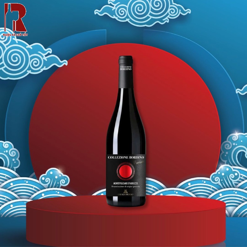 Giá Rượu Vang Ý Đỏ Collezione Bordino Montepulciano Hiện Nay