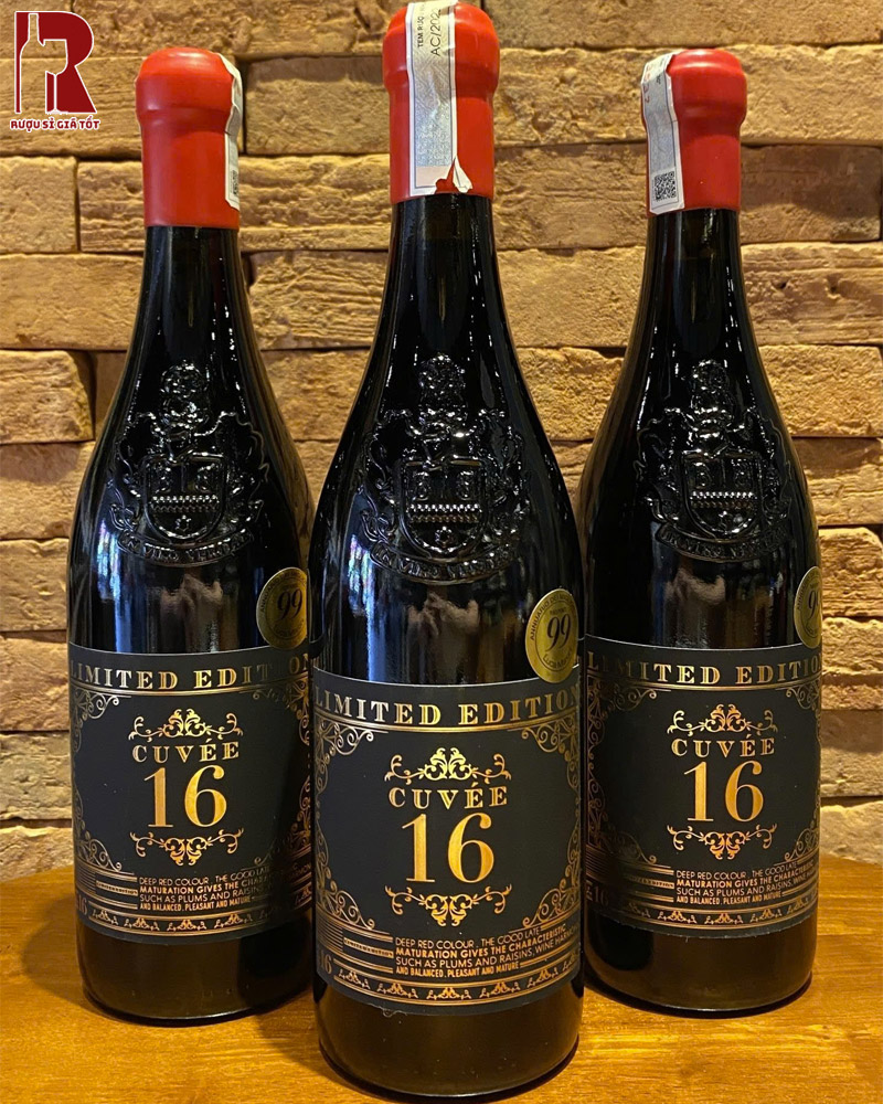 Mua Rượu Vang Ý Đỏ Cuvee 16 Limited Edition Chất Lượng