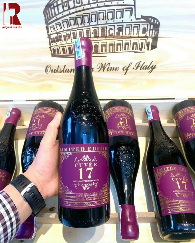 Rượu Vang Ý Đỏ Cuvee 17 Limited Edition Giá Tham Khảo