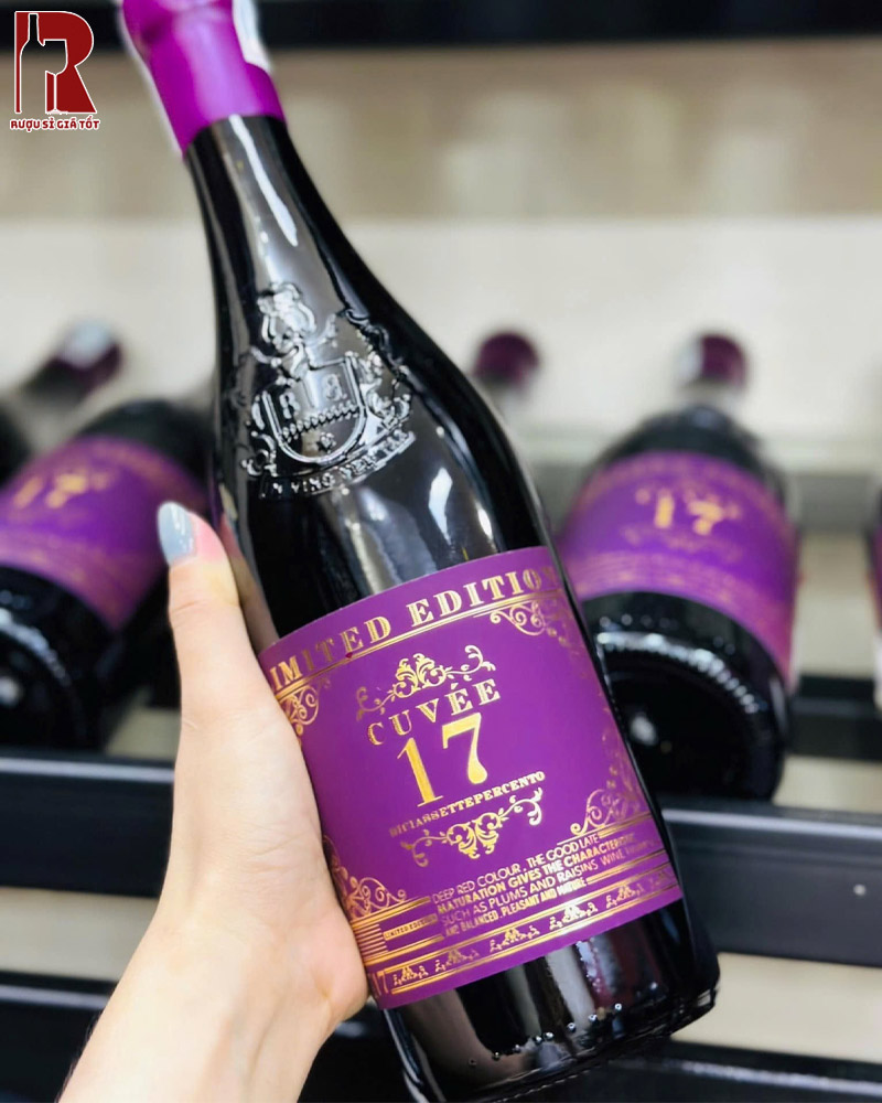 Hương Vị Rượu Vang Ý Đỏ Cuvee 17 Limited Edition