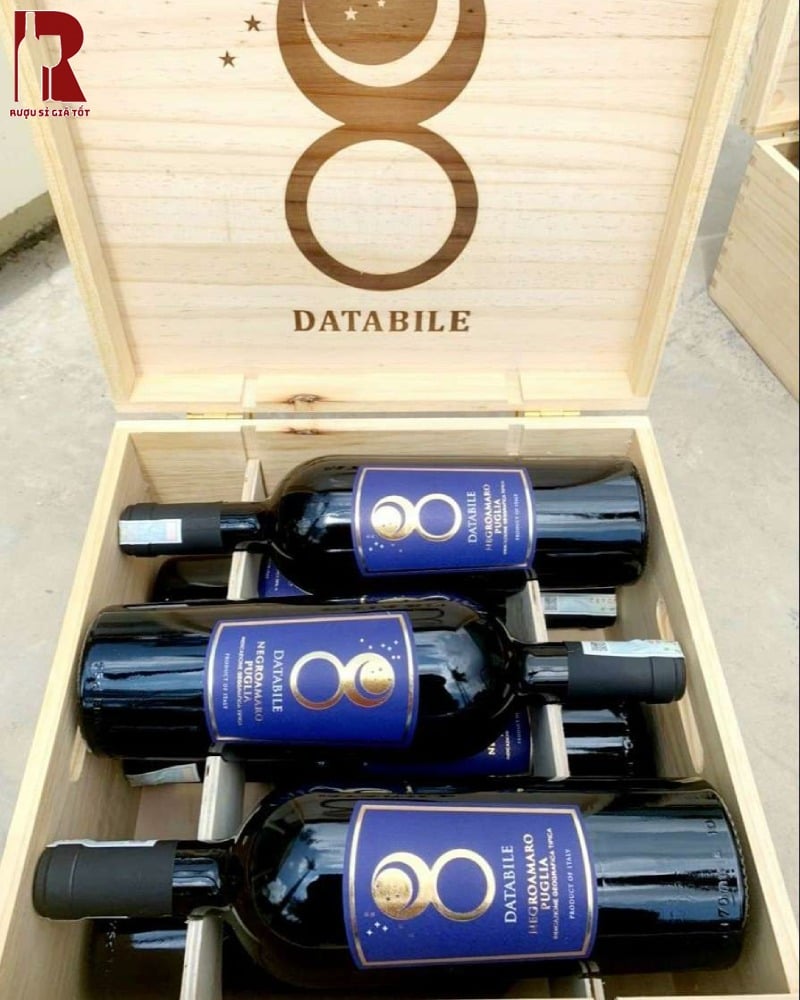 Mua Rượu Vang Ý Đỏ Databile Negroamaro Hảo Hạng