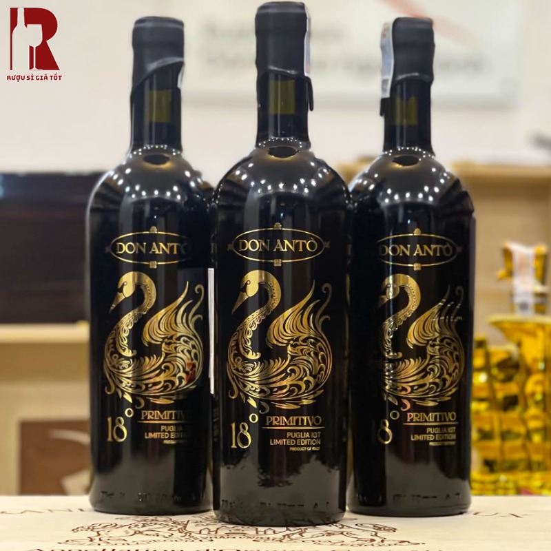 Giá Rượu Vang Ý Đỏ Don Antò Primitivo Premium Tham Khảo