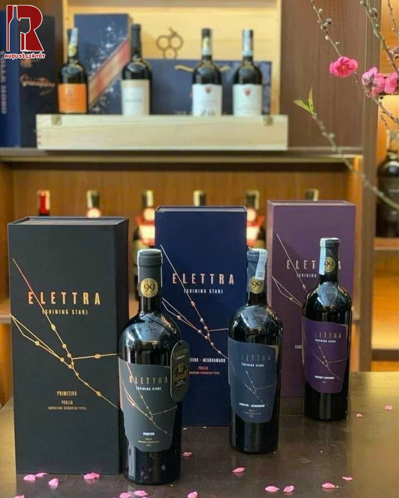 Mua Rượu Vang Ý Đỏ Elettra Chính Hãng