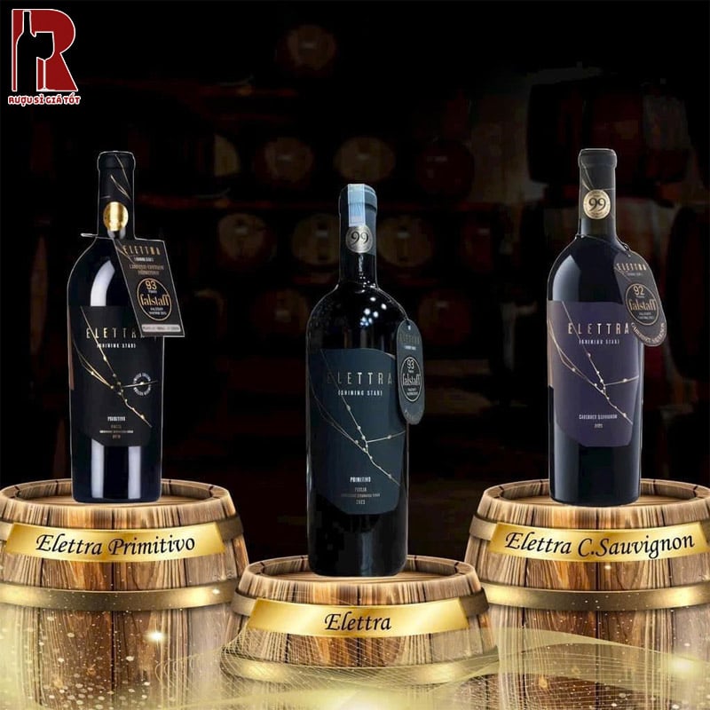 Rượu Vang Ý Đỏ Elettra Giá Bao Nhiêu?