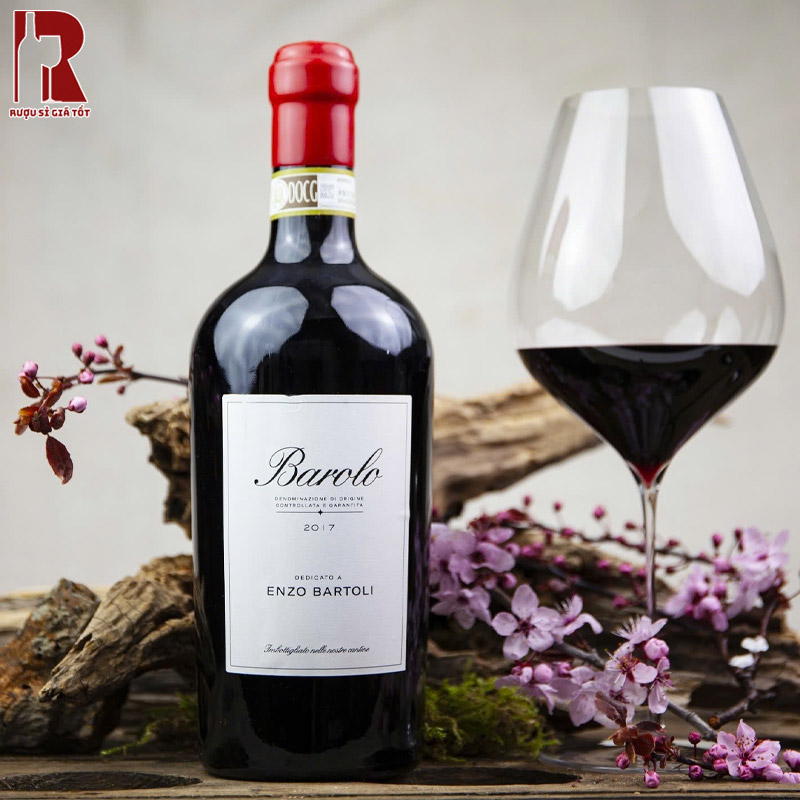 Giá Rượu Vang Ý Đỏ Enzo Bartoli Rosato Nebbiolo Barolo DOCG