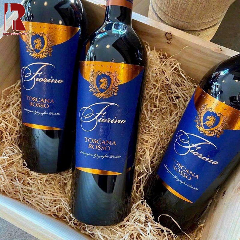 Giá Rượu Vang Ý Đỏ Fiorino Toscana - Nhãn Xanh Cao Không?