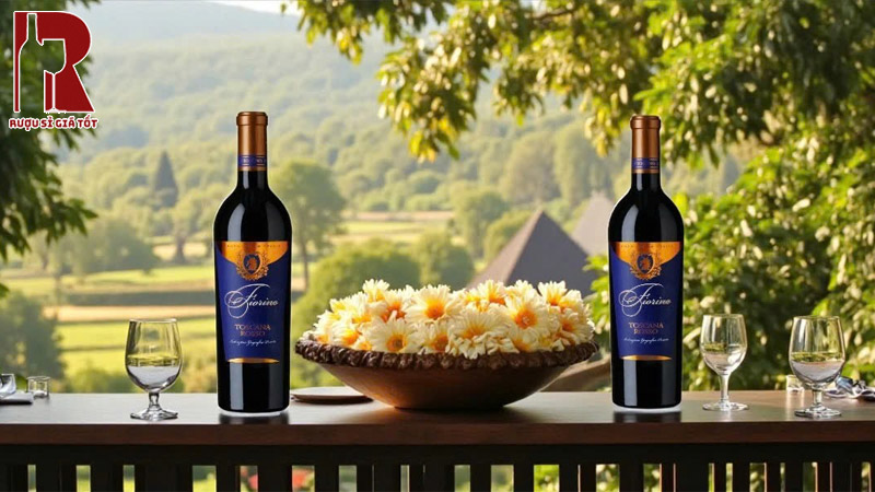 Mua Rượu Vang Ý Đỏ Fiorino Toscana - Nhãn Xanh