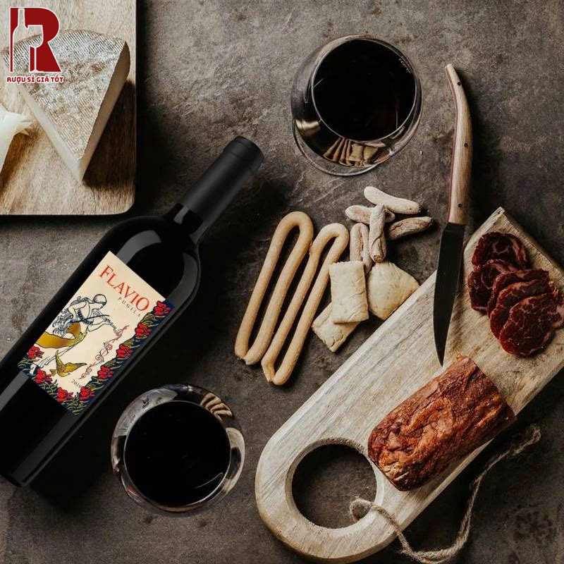 Giá Rượu Vang Ý Đỏ Flavio Primitivo Trên Thị Trường