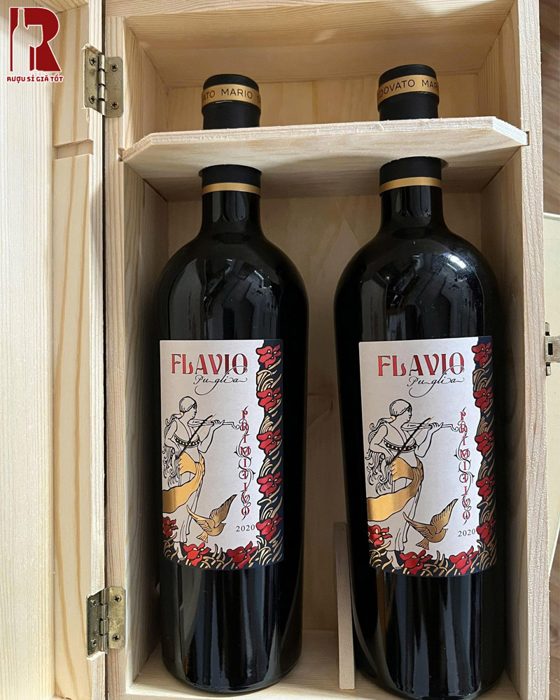 Mua Rượu Vang Ý Đỏ Flavio Primitivo Ở Đâu Uy Tín?