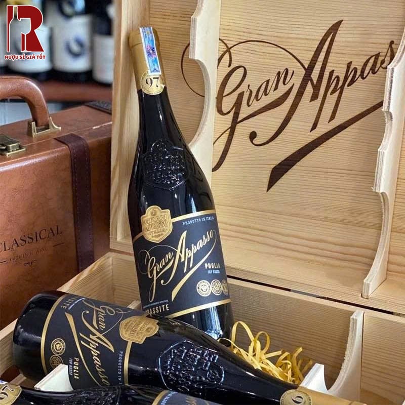Rượu Vang Ý Đỏ Gran Appasso Rosso Passito Ăn Với Gì?