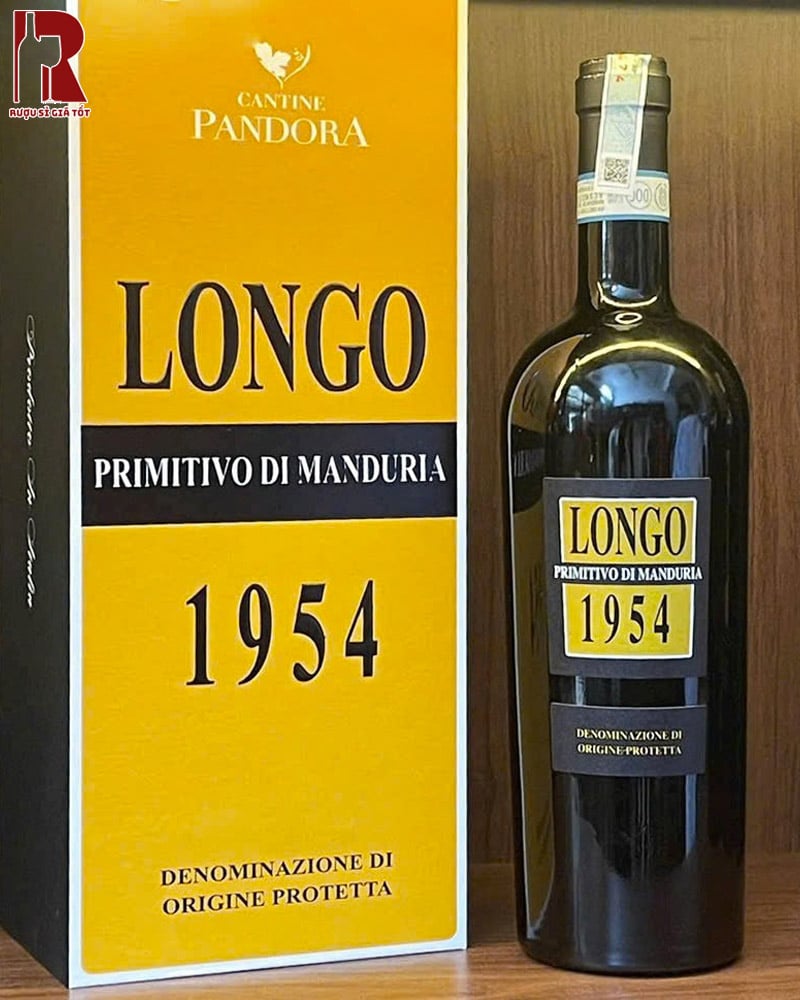 Giá Rượu Vang Ý Đỏ Longo Primitivo di Manduria 1954 Tốt Nhất