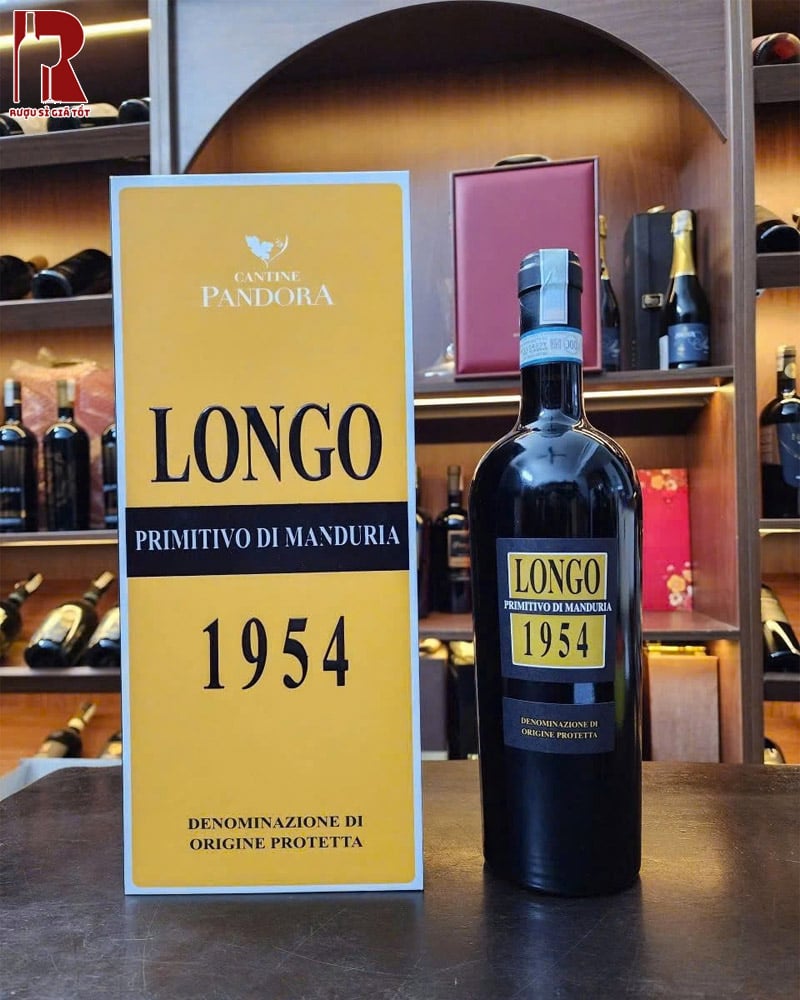 Mua Rượu Vang Ý Đỏ Longo Primitivo di Manduria 1954