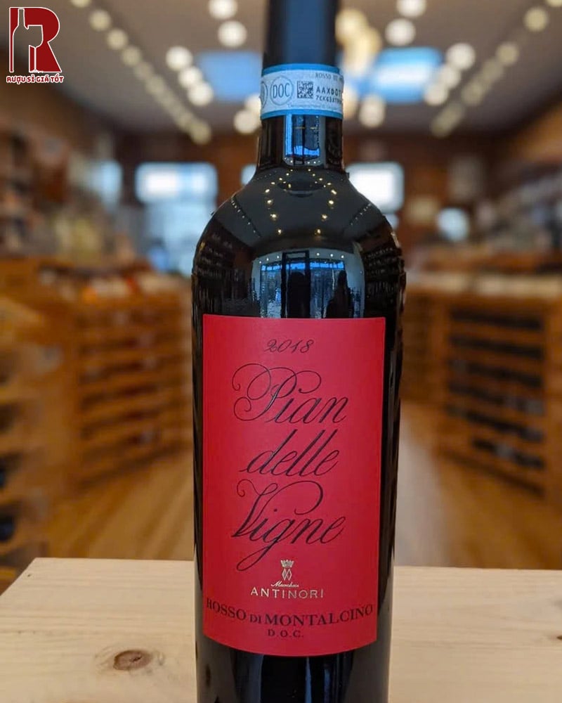 Rượu Vang Ý Đỏ Pian Delle Vigne Rosso di Montalcino Giá Rẻ