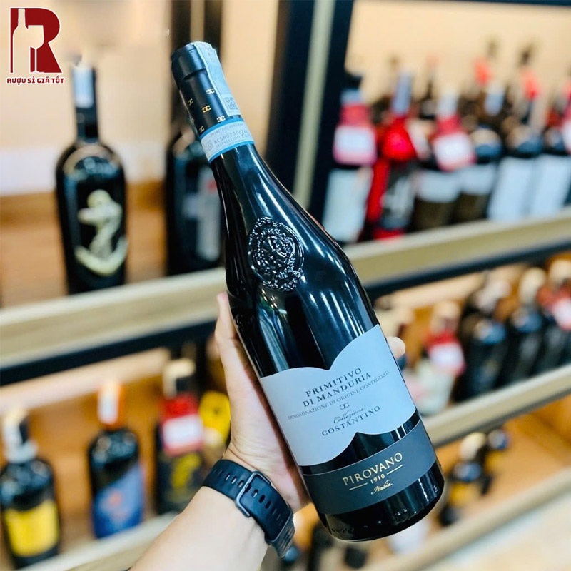 Mua Rượu Vang Ý Đỏ Pirovano Collezione Costantino Primitivo Di Manduria
