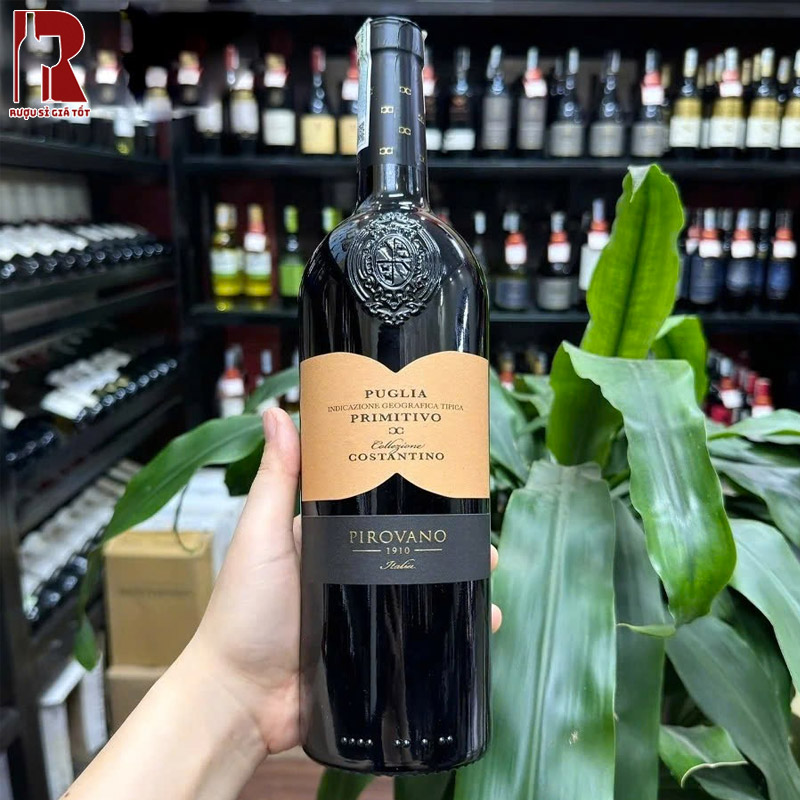 Rượu Vang Ý Đỏ Pirovano Collezione Costantino Puglia Primitivo Ăn Với Gì?