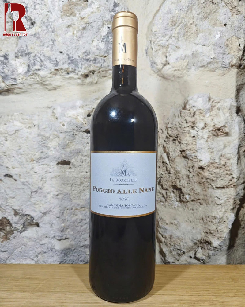 Rượu Vang Ý Đỏ Poggio Alle Nane Maremma Giá Rẻ