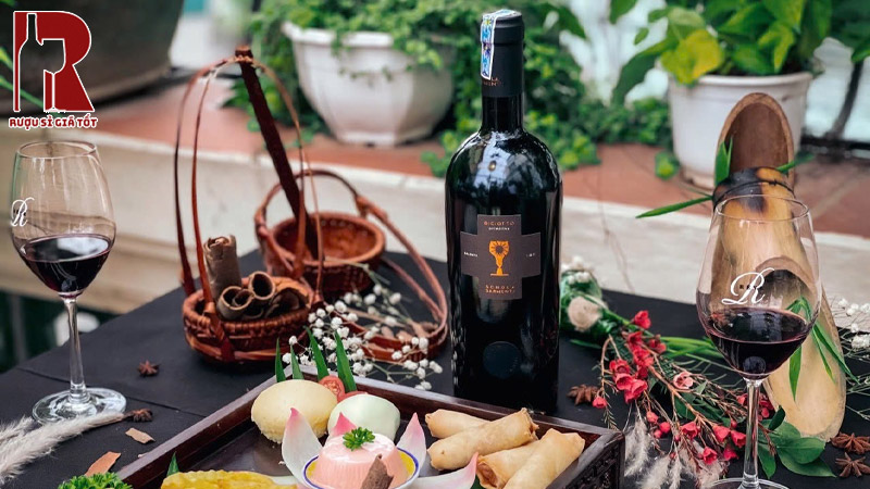 Mua Rượu Vang Ý Đỏ Schola Sarmenti Artetica Salento IGT - Chén Thánh Xám